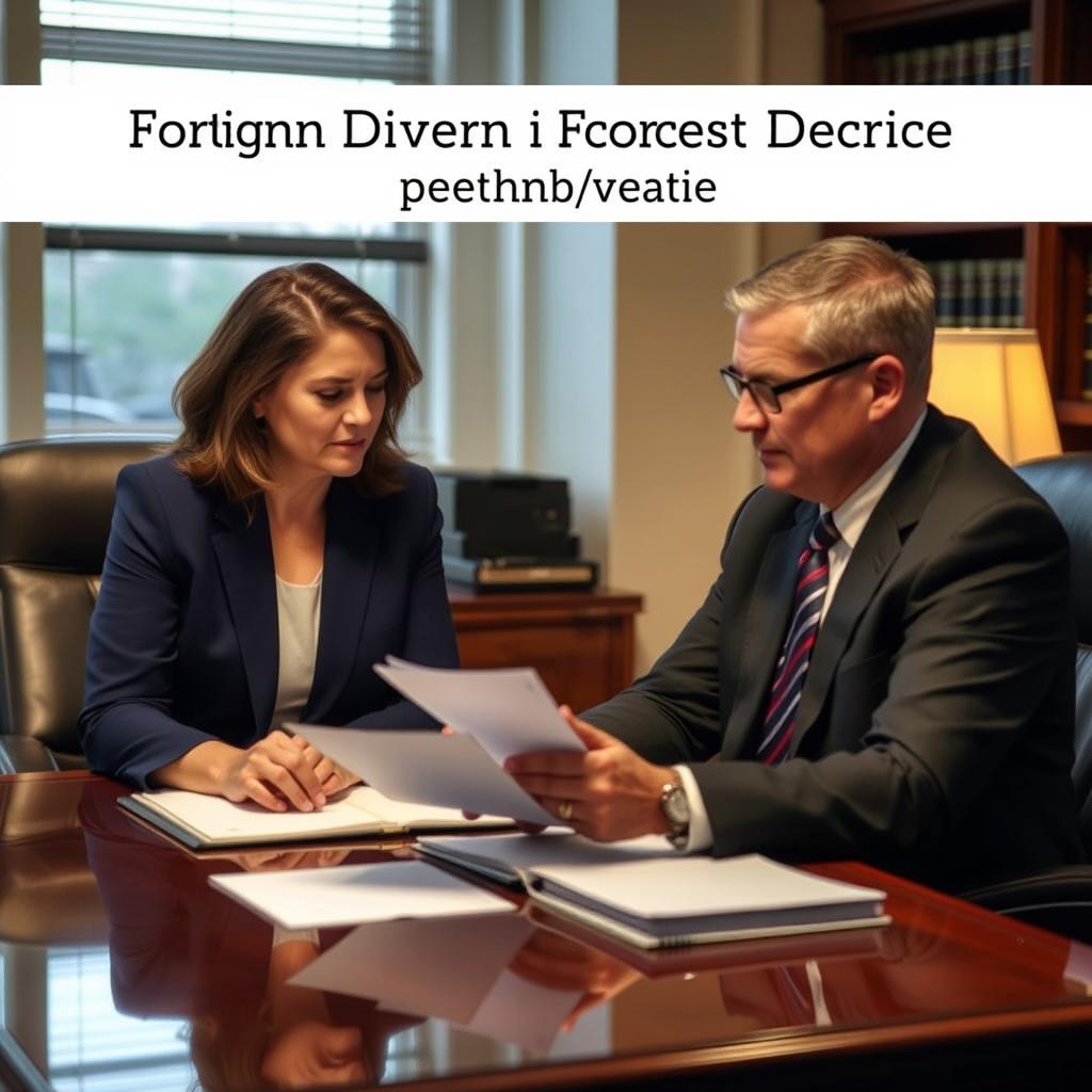 Foreign Divorce Decree Enforcement Lawyer Fluvanna County, VA